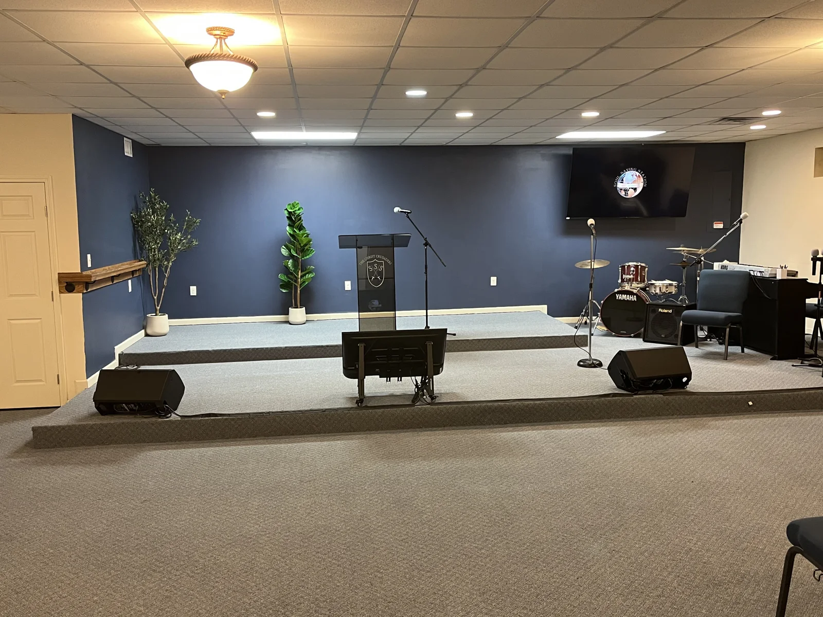 Inside the House of Miracles sanctuary at 805 Dawson Street